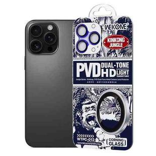 For iPhone 16 Pro / 16 Pro Max WK WTPC-012 Jungle Series Kinkong PVD Dual-color Metal Lens Protector Film(Purple)