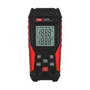 TRSI TA610B Industrial Handheld K-Type Thermocouple Thermometer, Dual Channel