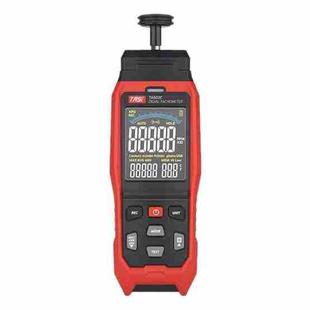 TASI Contact and Non-contact Dual Use Portable Measuring Speed Meter Digital Display Laser Tachometer