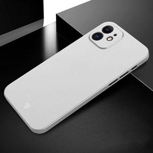 For iPhone 12 X-level Wing Series Shockproof Ultra Thin Matte Protective Case(Transparent White)