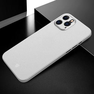 For iPhone 12 Pro Max X-level Wing Series Shockproof Ultra Thin Matte Protective Case(Transparent White)