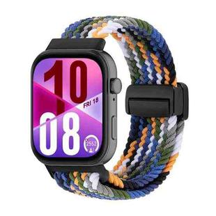 For Huawei Watch Fit 4 / Fit 4 Pro / Fit 3 Magnetic Buckle Loop Woven Watch Band(Z Color)