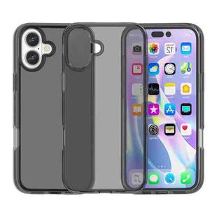 For iPhone 17 Shockproof Terminator Glitter Powder Phone Case(Transparent Grey)