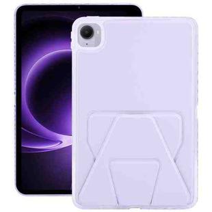 For Xiaomi Redmi K Pad 8.8 2025 Folding Magnetic Holder Acrylic Leather Back Tablet Case(Purple)