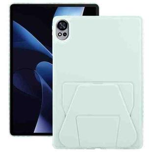 For Huawei MatePad Air 12 / 12 X 2024 Folding Magnetic Holder Acrylic Leather Back Tablet Case(Light Green)