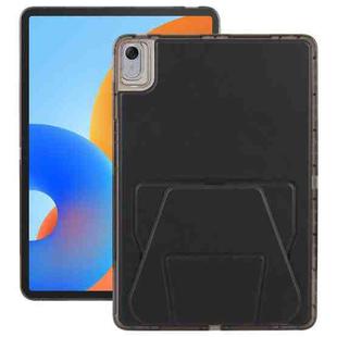 For Huawei MatePad / 11.5 S / Air 11.5 Folding Magnetic Holder Acrylic Leather Back Tablet Case(Black)