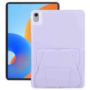 For Huawei MatePad / 11.5 S / Air 11.5 Folding Magnetic Holder Acrylic Leather Back Tablet Case(Purple)