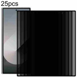 For Samsung Galaxy Z Fold7 5G 25pcs Silk Full Cover 28-degree Privacy Tempered Glass Film