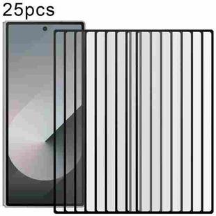 For Samsung Galaxy Z Fold7 5G 25pcs Silk Full Cover HD Tempered Glass Film