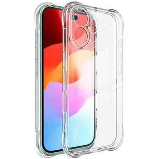 For iPhone 17 imak Shockproof Airbag TPU Phone Case(Transparent)