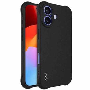 For iPhone 17 imak Shockproof Airbag TPU Phone Case(Matte Black)