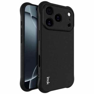 For iPhone 17 Pro imak Shockproof Airbag TPU Phone Case(Matte Black)