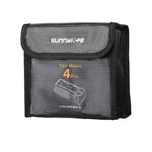 For DJI Mavic 4 Pro Sunnylife Battery Explosion-proof Safe Bag Protective Li-Po Safe Bag(For 3pcs Batteries)