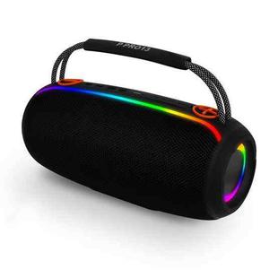 PRO13 20W Portable Outdoor IPX5 Stereo Soundbar Subwoofer RGB Wireless Speakers(Black)