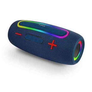 PRO9 20W Outdoor IPX6 Portable RGB Wireless Speakers Stereo Soundbar Subwoofer(Blue)