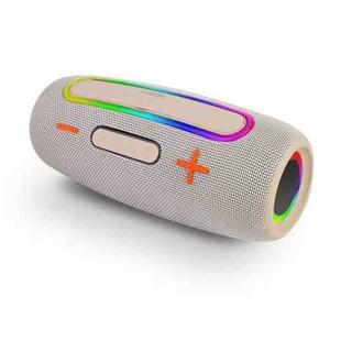 PRO9 20W Outdoor IPX6 Portable RGB Wireless Speakers Stereo Soundbar Subwoofer(White)
