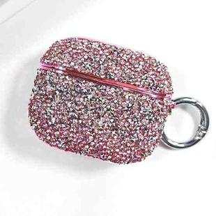 For AirPods 3 Electroplating Glitter Diamond Wireless Earphone Protective Case(Pink)