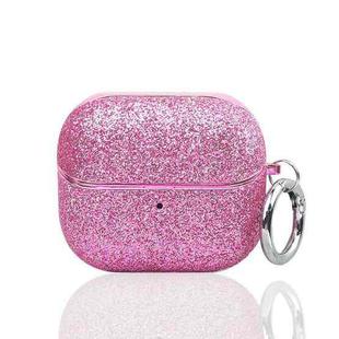 For Samsung Galaxy Buds 3 / 3 Pro Electroplating Glitter Powder Wireless Earphone Protective Case(Pink)