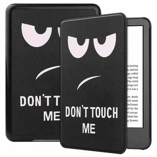 For Amazon Kindle 11th 2022 / 2024 Custer Texture Painted Voltage Leather Smart Tablet Case(Big Eye Me)