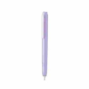 For Apple Pencil USB-C Retractable Silicone Protective Stylus Pen Case(Purple)
