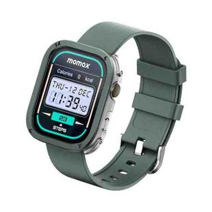MOMAX SW3S 1.99 inch Screen 3ATM Waterproof Smart Sports Watch(Green)