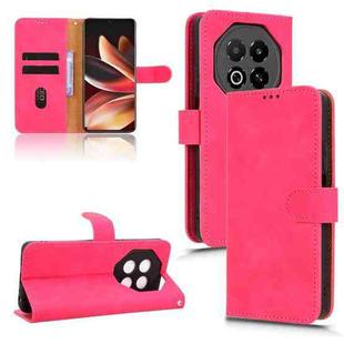 For Meizu Note 16 Skin Feel Magnetic Flip Leather Phone Case(Rose Red)