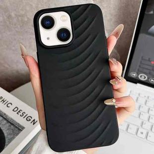 For iPhone 14 Water Ripples TPU Phone Case(Black)