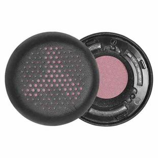 2pcs Protein Leather Replacement Earpads For AKG Y500(Black + Pink Mesh)