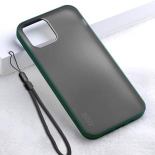 For iPhone 12 Pro Max X-level Beetle Series All-inclusive PC + TPU Case(Army Green)