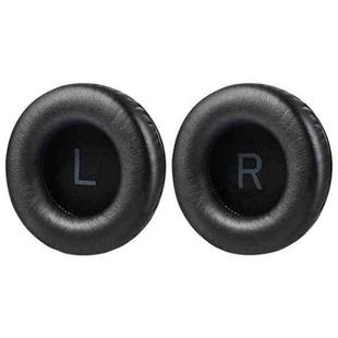 1 Pair Protein Leather Replacement Earpads For AKG K845 / K845BT(Black Left and Right Type B)