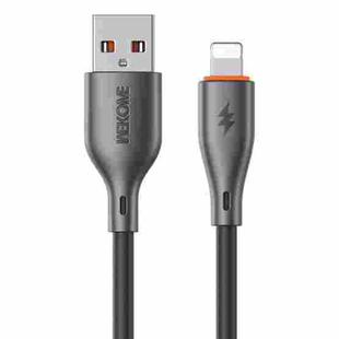 WK WDC-67i Kinkong 1m 12W PVC Data Cable, Interface:USB to 8 Pin(Black)