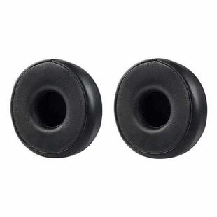 2pcs Protein Leather Bluetooth Headset Replacement Earpads For AKG N60NCBT(Black)