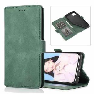 For Huawei P40 Pro Retro Magnetic Closing Clasp Horizontal Flip Leather Case with Holder & Card Slots & Photo Frame & Wallet(Green)