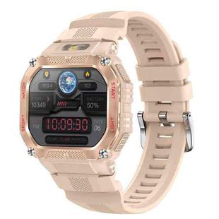 HT34 1.75 inch IPS Screen 3ATM Outdoor Sports BT Smart Watch(Pink)