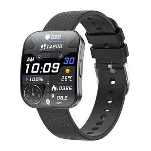 U17 1.85 inch Ultra-thin Curved Screen IP68 Sports Smart Watch(Black)