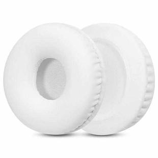2pcs Sponge Earmuffs Replacement Earpads For ATH-AR3BT / AR3iS / AR1iS, Style:White Ice Silk Cloth