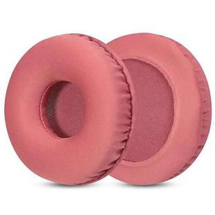 2pcs Sponge Earmuffs Replacement Earpads For ATH-AR3BT / AR3iS / AR1iS, Style:Pink Ice Silk Cloth