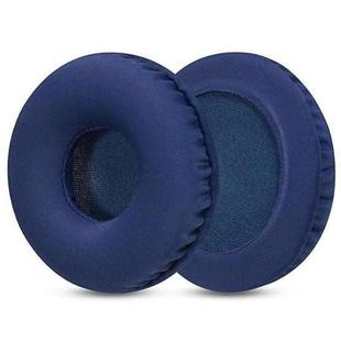 2pcs Sponge Earmuffs Replacement Earpads For ATH-AR3BT / AR3iS / AR1iS, Style:Blue Ice Silk Cloth