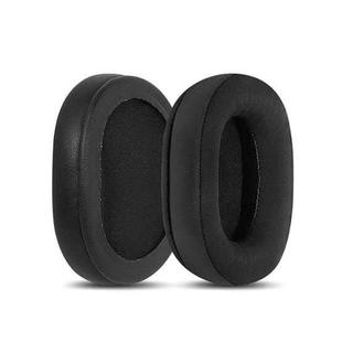 2pcs Sponge Earmuffs Replacement Earpads For ATH-MSR7, Style:Black Ice Silk Cloth