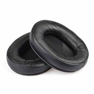 2pcs Sponge Earmuffs Replacement Earpads For ATH-MSR7, Style:Black Lambskin