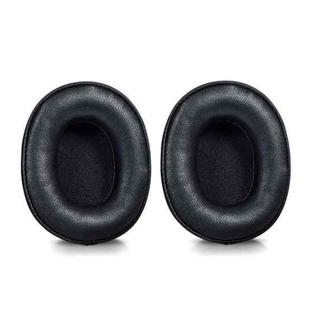 2pcs Sponge Earmuffs Replacement Earpads For ATH-SR5 / SR5BT, Style:Black Lambskin