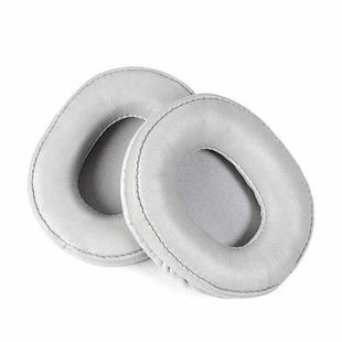 2pcs Sponge Earmuffs Replacement Earpads For ATH-SR5 / SR5BT, Style:Grey Lambskin