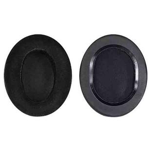 2pcs Flannel Slip-on Type Earphone Covers For Brainwavz HM5(Black)