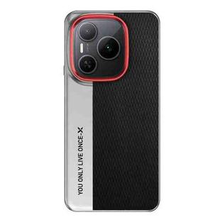 For Honor Power Camera Design Diamond Texture Leather PC Phone Case(Black)