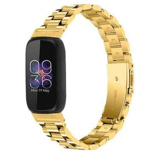 12mm xDfind Three Beads Quick Release Metal Watch Band(Gold)