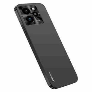 For Realme GT 7 Pro AG Frosted Electroplating Acrylic Phone Case(Black)