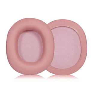 2pcs Sponge Earmuffs Replacement Earpads For Audio-Technica ATH-SR30BT, Style:Pink Protein Leather