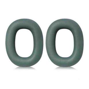 2pcs Sponge Earmuffs Replacement Earpads For B&W Px7 S2 / Px8, Model:Green Protein Leather