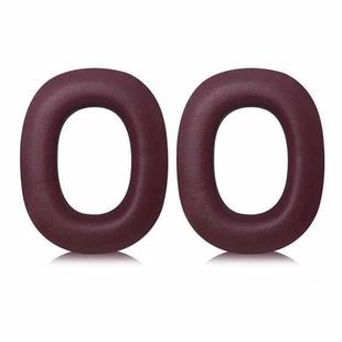 2pcs Sponge Earmuffs Replacement Earpads For B&W Px7 S2 / Px8, Model:Red Lambskin