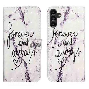 For Samsung Galaxy A17 5G Oil Embossed 3D Drawing Leather Phone Case(Words Marble)